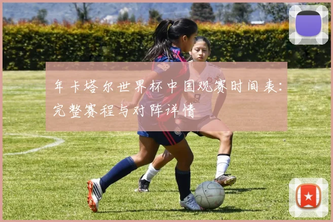 年卡塔尔世界杯中国观赛时间表:完整赛程与对阵详情